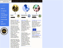 Tablet Screenshot of optometrists.org